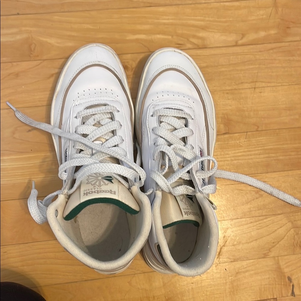 Reebok high top sneakers